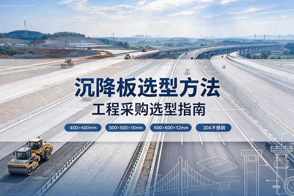 原阳沉降板选择方法