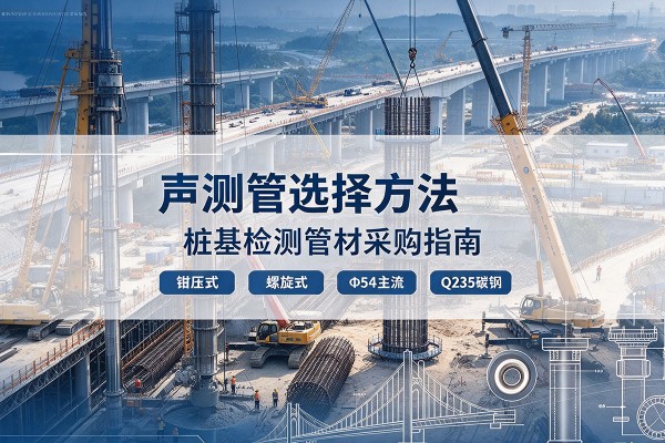 原阳声测管选型标准
