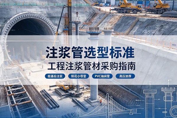 原阳注浆管选型标准